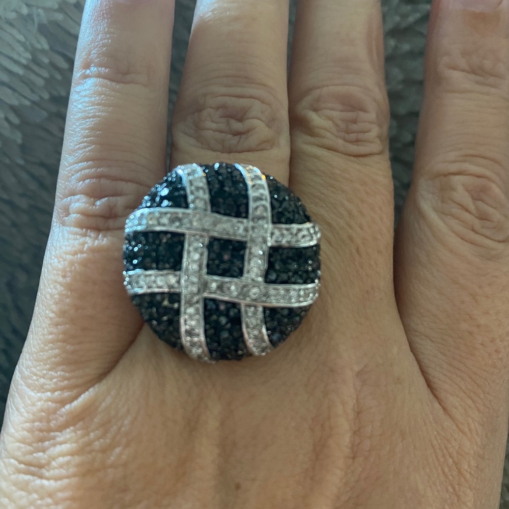 Pave Cocktail Ring - Picture 2 of 4
